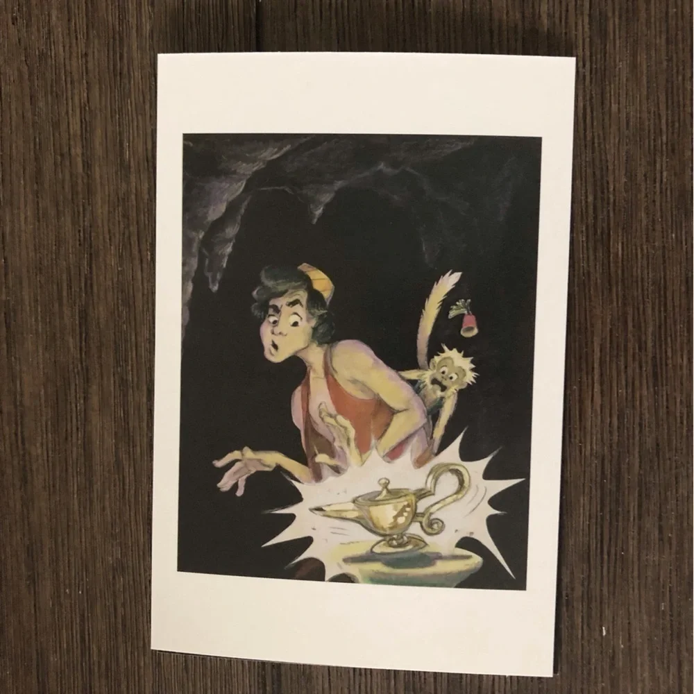 Disney Movie Postcards: Aladdin: In the Cave 5 pack